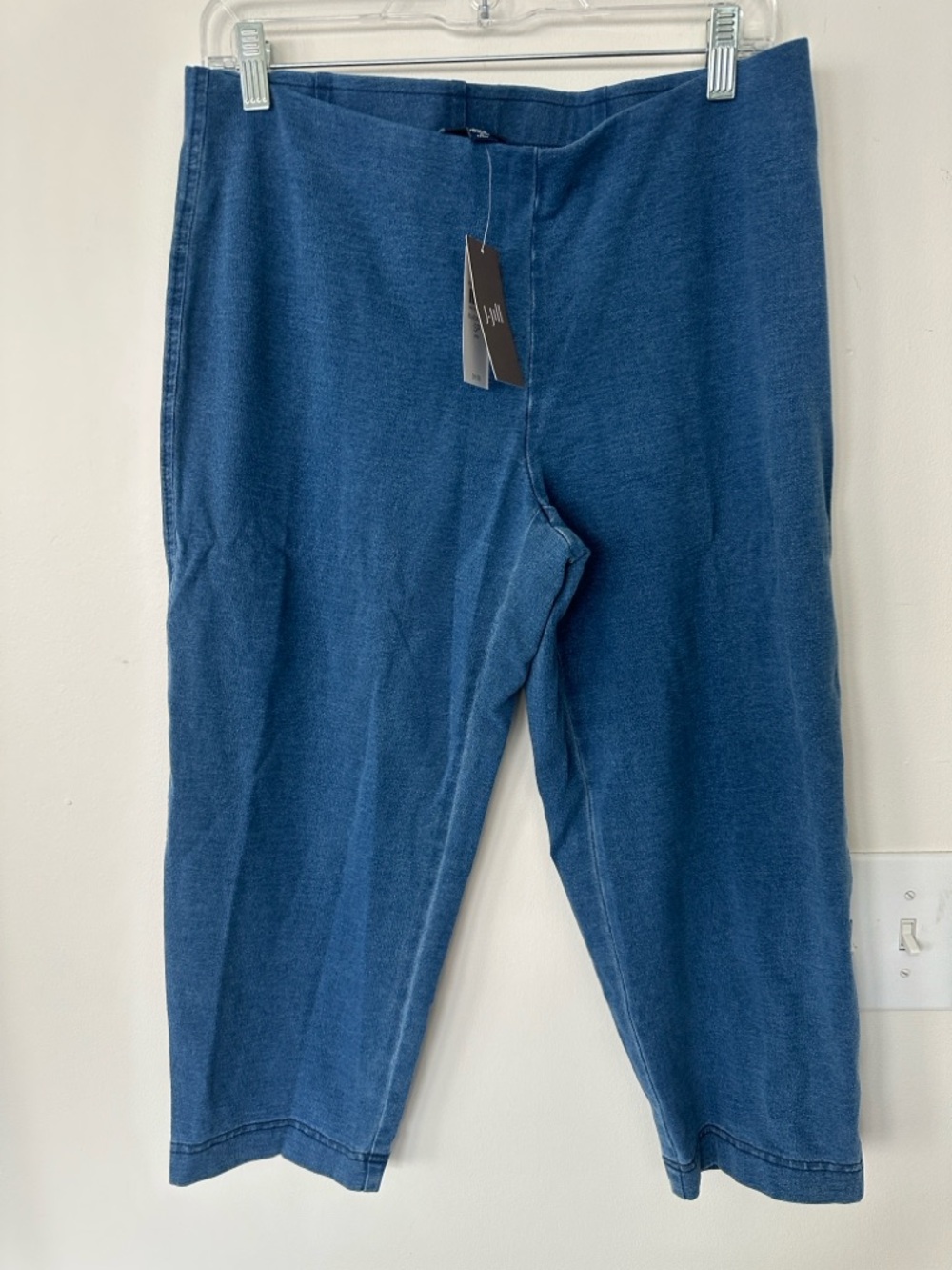 J. Jill Cropped Blue Denim Wash Pants SP